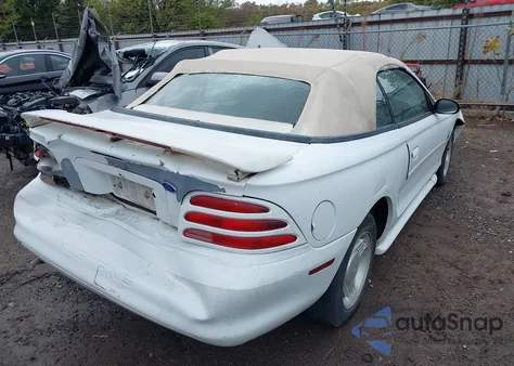 1995 Ford Mustang из США, поврежденный, VIN 1FALP444XSF153214